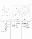 Oil Pan Oil Pump Screen Diagram and Parts List for 432447-0105-E2  Briggs and Stratton Engine